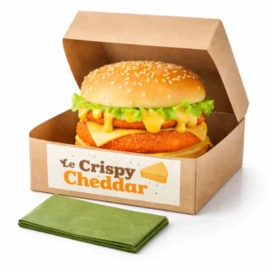 Burger crispy A2pas2moi